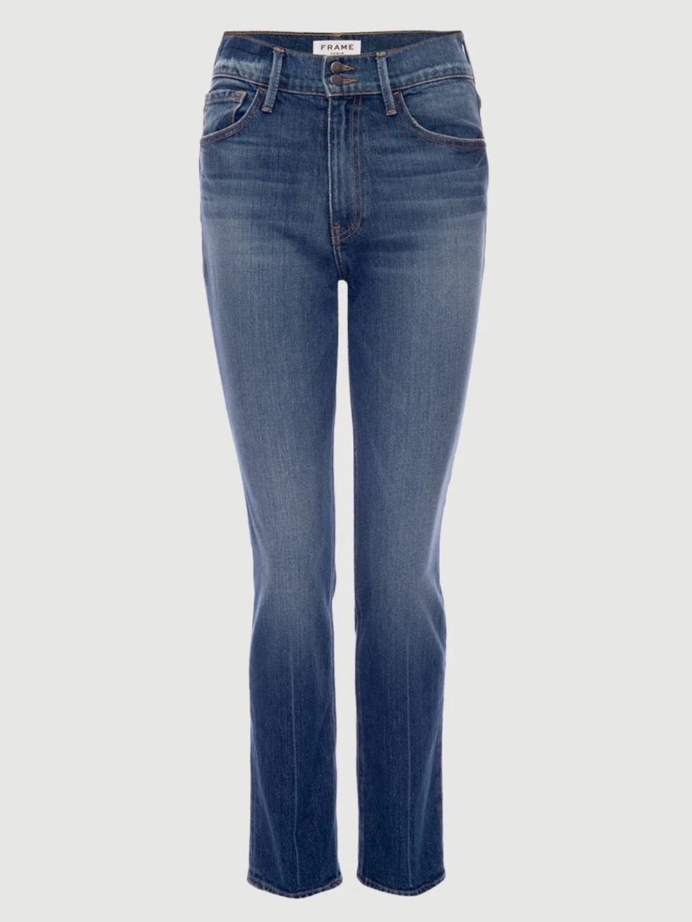Frame Denim Women’s Heritage Le Sylvie Slender Straight Jeans In Halston Size 26